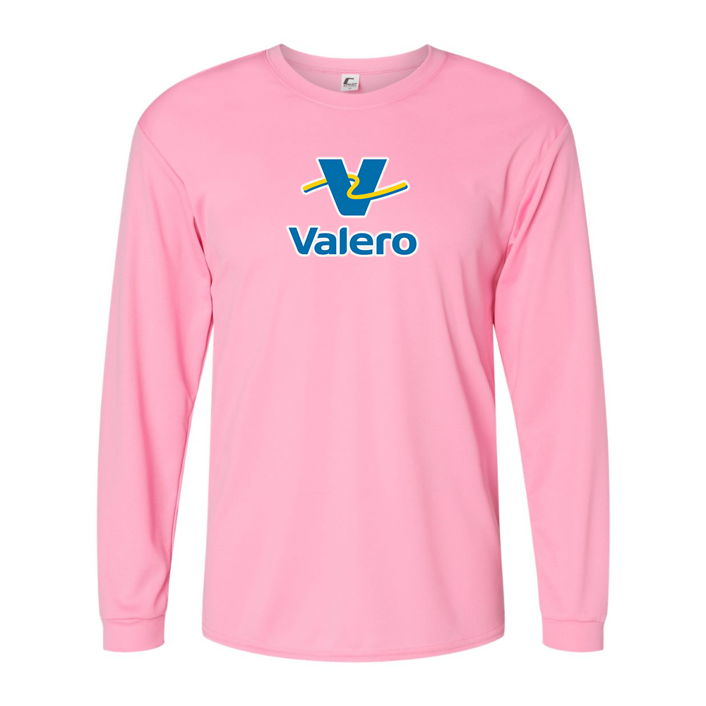 Men's Valero Gas Station Performance Long Sleeve T-Shirt